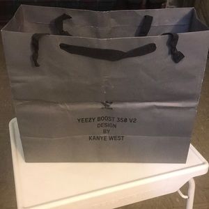 yeezy paper bag